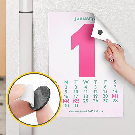 FINDMAG 240 Pcs Round Magnets with Adhesive Backing, Flexible Magnetic Tape Dots, Self Adhesive Magnet Strips for Crafts, Whiteboard, School, Home, Hanging & Organizing Light Objects