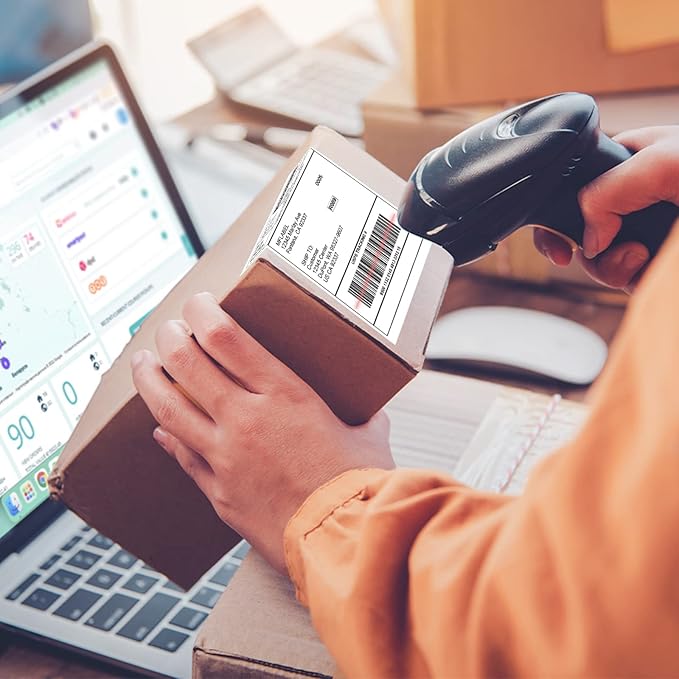 MFLABEL Half Sheet Label Laser/Ink Jet Shipping Label 8.5 x 11 Inches Packaging Labels, Address Labels for Laser & Inkjet Printers, 3500 Count(1750 Sheets)