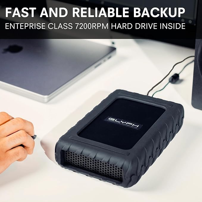 Glyph BlackBox Pro External Hard Drive 7200 RPM, USB-C (3.1,Gen2) (16TB)