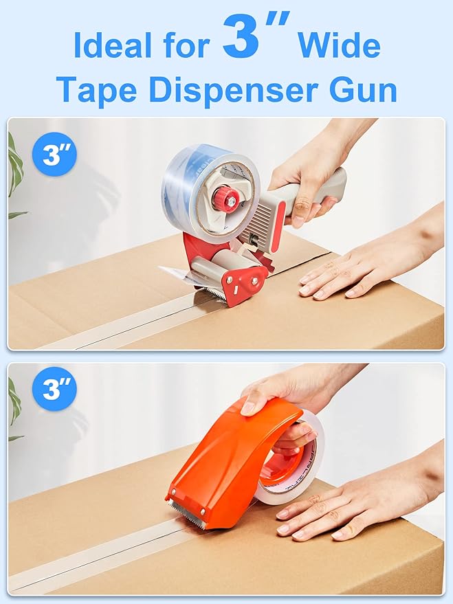 JARLINK Clearer Packing Tape 36 Rolls, Heavy Duty Packaging Tape for Shipping Packaging Moving Sealing, 2.7mil Thick, 1.88 inches Wide, 60 Yards Per Roll, 2160 Total Yards