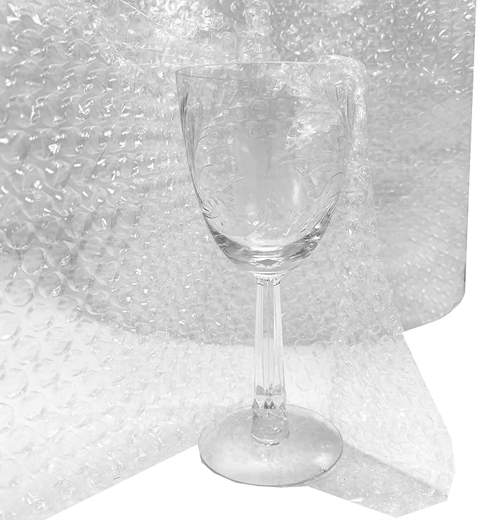 Uboxes Bubble Roll 24 Wide x 175 ft Small Bubbles 3/16 Perforated Every 12, Clear, BUBBSMA24175