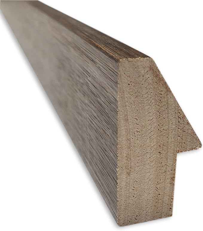 Amanti Art Natural Cork Board for Wall, 25x37 Vision Board with Brown Wood Frame, Large Corkboard Office Decor for Home Organization, Modern Contemporary Corkboard Pinboard to display items for home