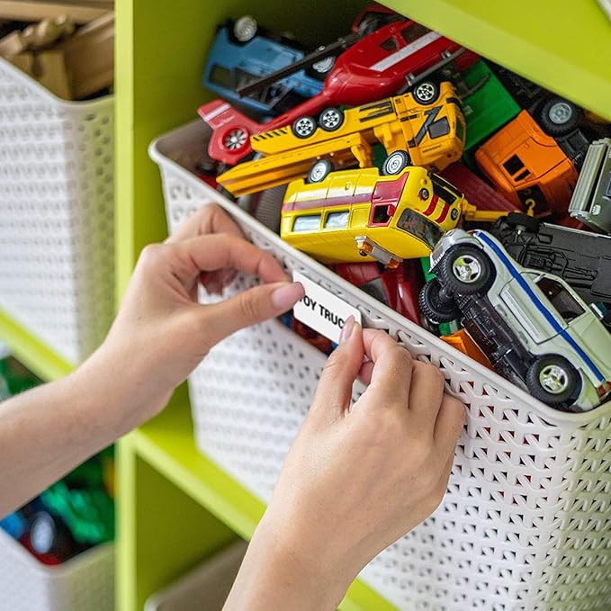 Royal Green Rectangular Color Coding Sticker Roll - Write On Labels for Folders & Organizing, 1.57" x 0.75" Stickers to Write On Name Tags for Office Supplies & Organization, 500-Pack (Pastel Purple).