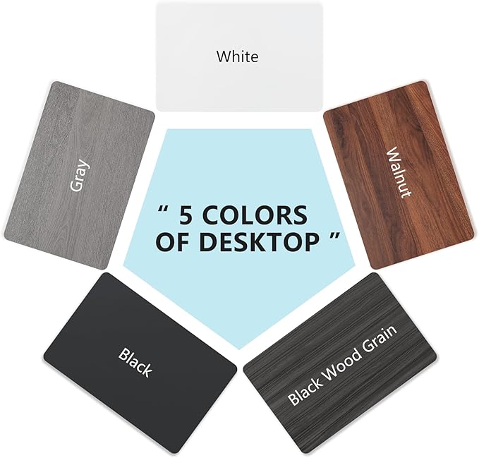 Conference Room Table, Folding Conference Tables,Thicken Grey Tabletop,Flip Top Wooden Seminar Meeting Room Table for Conference Room Offices (8, Black, 47.2“)