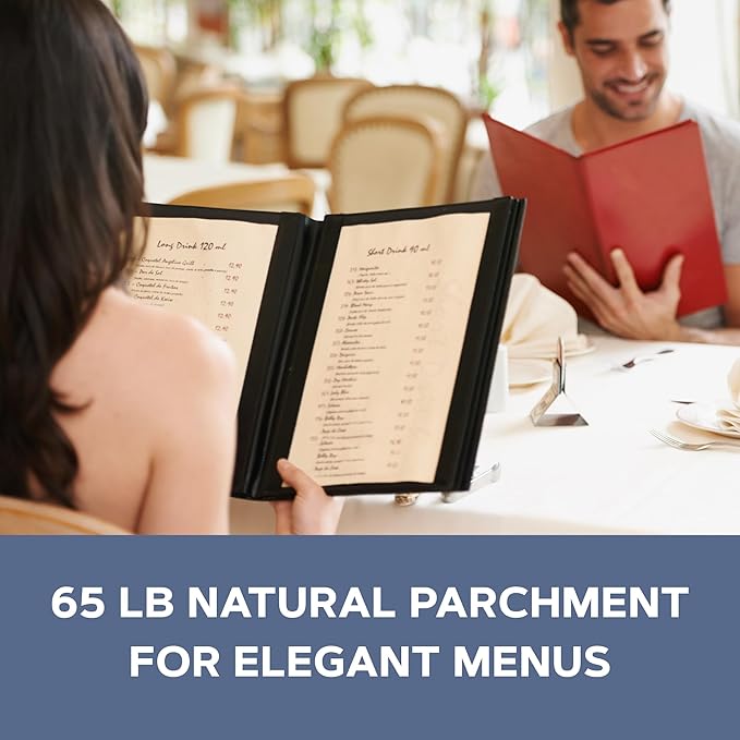 150 Natural Parchment 65lb Cover Paper Sheets 8.5X14 Inches Cardstock Weight Colored Sheets 8.5" X 14" (8.5X14 Inches) Legal|Menu Size - Printable Old Parchment Semblance