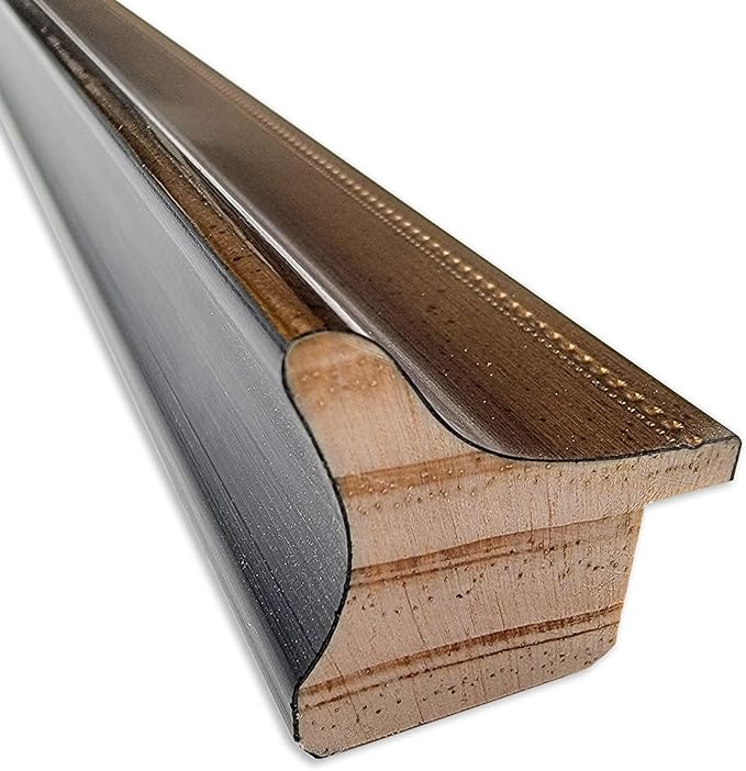 Amanti Art Natural Cork Board for Wall, 26x62 Vision Board with Bronze Frame, Oversize Corkboard Office Decor for Home Organization, Casual Corkboard Pinboard to Display Items for Home Organization