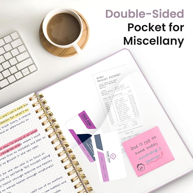 Spiral Graph Paper Notebook Journal for Work, 300 Pages, Thick B5 (7.1"x10") Grid Journals for Women & Writing, Hardcover Notebook for Note Taking, Perfect for Work School Note Taking Business, Purple