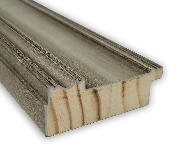 Amanti Art Natural Cork Board for Wall, 25x33 Vision Board with Silver Wood Frame, Medium Corkboard Office Decor for Home Organization, Traditional Corkboard Pinboard to display items for home