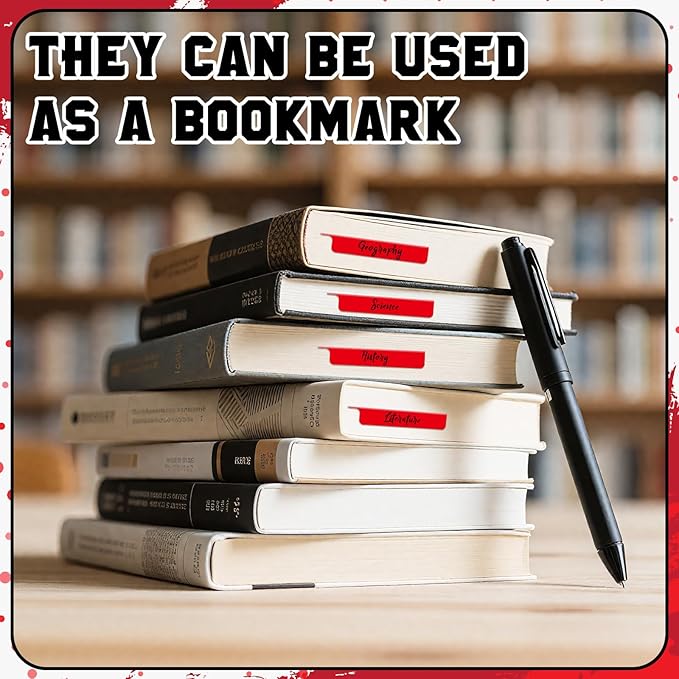 50pcs Red and White Trading Card Dividers Plastic Index Card Storage Dividers with Tabs Card Separators for Sports Recipe Game Card Organize