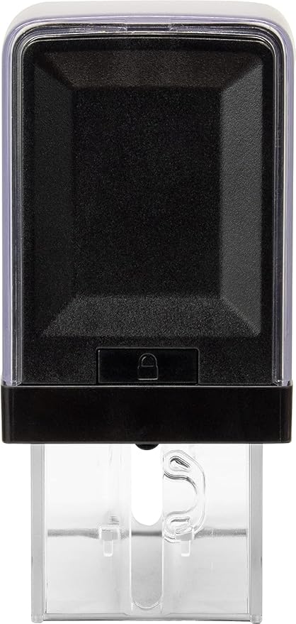 COLOP Large Size Self Inking Custom Signature Stamp - Choose from 15 Ink Colors