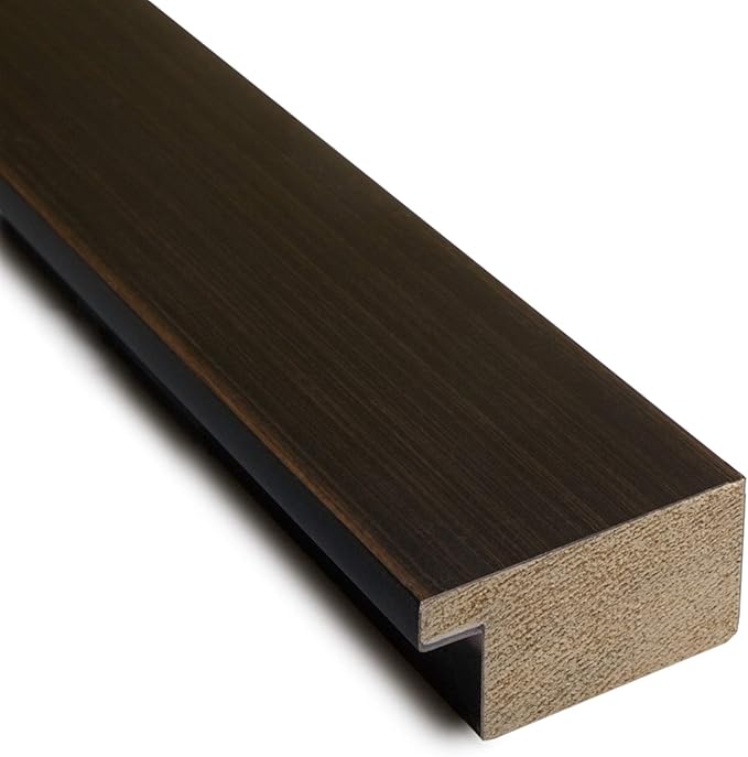 Amanti Art Natural Cork Board for Wall, 14x32 Vision Board with Brown Wood Frame, Medium Corkboard Office Decor for Home Organization, Rustic Farmhouse Corkboard Pinboard to display items for home