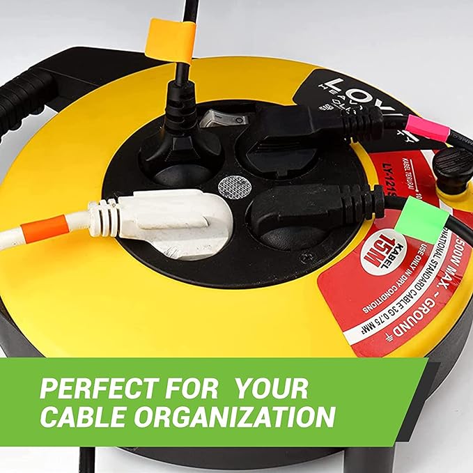 Royal Green Rectangular Color Coding Sticker Roll - Write On Labels for Folders and Organizing, 1.57" x 0.75" Stickers to Write On Name Tags for Office Supplies & Organization, 500-Pack (Neon Pink)