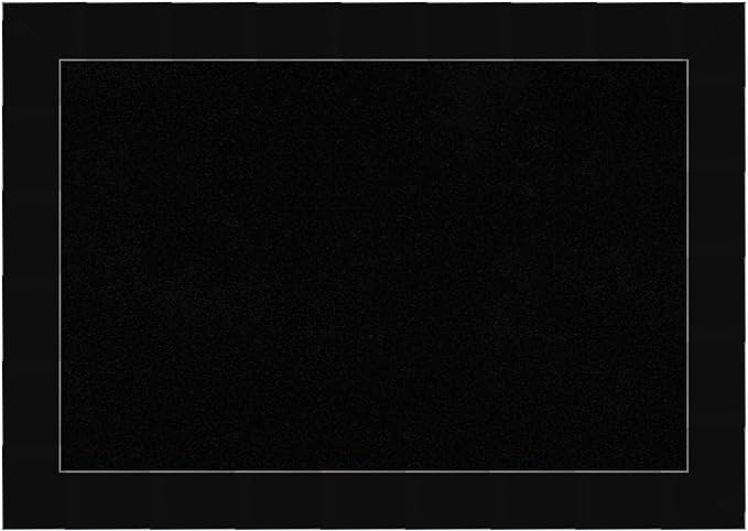 Amanti Art Black Cork Board for Wall, 15x21 Vision Board with Black Wood Frame, Small Corkboard Office Decor for Home Organization, Modern Corkboard Pinboard to Display Items for Home Organization in