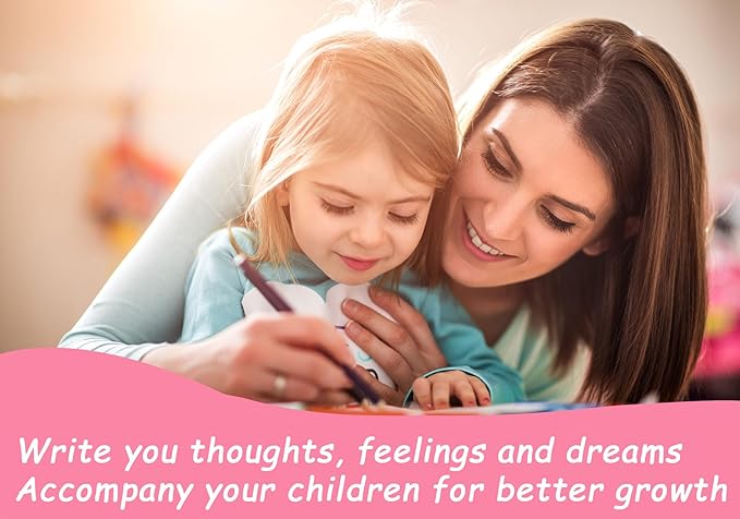 Cat Diary with Lock for Girls, 7x5.25 Inches 160 Lined Pages Secret Kids Diary Cute Cats Journal with Lock and Keys Notebook for Girls Birhtday Gifts for 5-10 Years Old