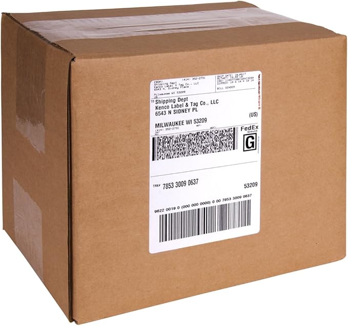 4" x 6" Compatible with Dymo® 4XL Postage Shipping Labels, Compatible with Dymo 1744907 (1 Roll - 220 Labels Per Roll) (12 Pack)
