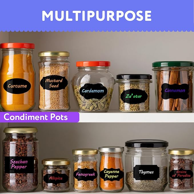 TFIVE White Liquid Chalk Markers - 2 Pack Bright Colors Erasable Chalk Marker Pens, Reversible Tip, Non-Toxic, for Chalkboards, Signs, Glass, Easy to use Chalk markers TF800