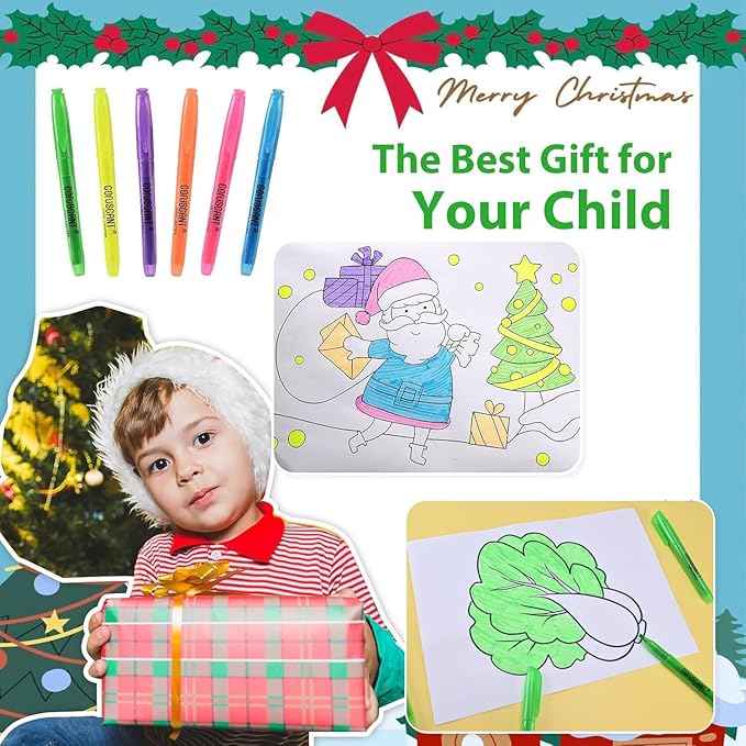 Highlighter - 100 pack color highlighter, color transparent visible fluorescent pen shell, wide chisel point mark, fluorescent pen, school, office