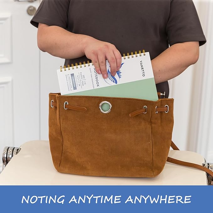 Spiral Notebook, Hardcover 8.5 x 11 IN College Ruled Notebooks, 300 Pages Notebooks for Work and School, 110 GSM Thick Papers Journals for Writing, Office Supplies for Women and Men Green