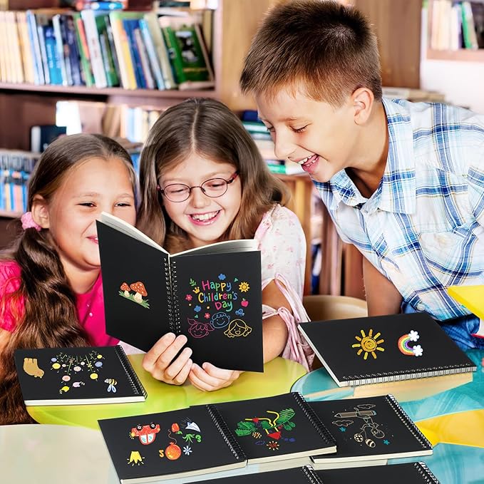 Yahenda 72 Pcs Spiral Notebook Bulk A5 Journal Lined 8.3'' x 5.5'' Writing Composition Paper Small Notepad Subject Notebook for Students Office Business Back to School Supplies (Black)