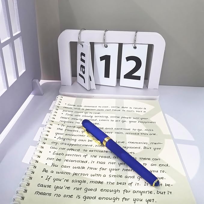 Fengtaiyuan B10P18Prox6, Gel Pens, Blue Ink, Bold Point 1.0mm, Writting Pens, Smooth, 6 Pack (B10P18Prox6)