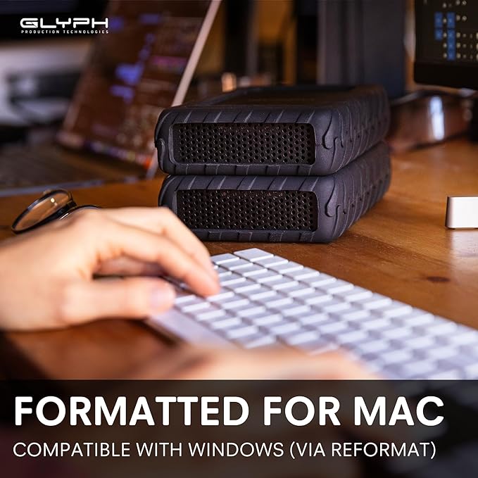 Glyph BlackBox Pro External Hard Drive 7200 RPM, USB-C (3.1,Gen2) (16TB)