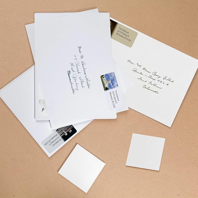 Customized Personalized Address Labels - Made in The USA by Kenco (250 Labels, All American)