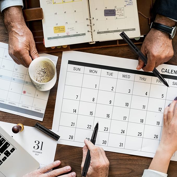 Hongdian Matte Black Forest Rollerball Pen with Schmidt Black Ink Refill, Classic Design with Metal Case for Business Signature