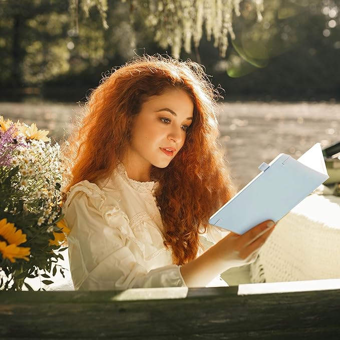 MINICAGIE 3 Pack Lined Journal Notebook for Women Cute Leather Journals for Writing Aesthetic Floral Diary 192 Pages A5 Hardcover Journaling Notebooks with Pen Loop, Blue, Pink, Purple