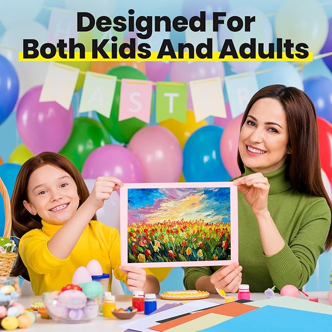 Harloon 500 Sheets Construction Paper Bulk Heavyweight A4 Size Thick Construction Paper Cardstock for DIY Craft Supplies(120 Gsm, 250 Gsm,Multi Colors)