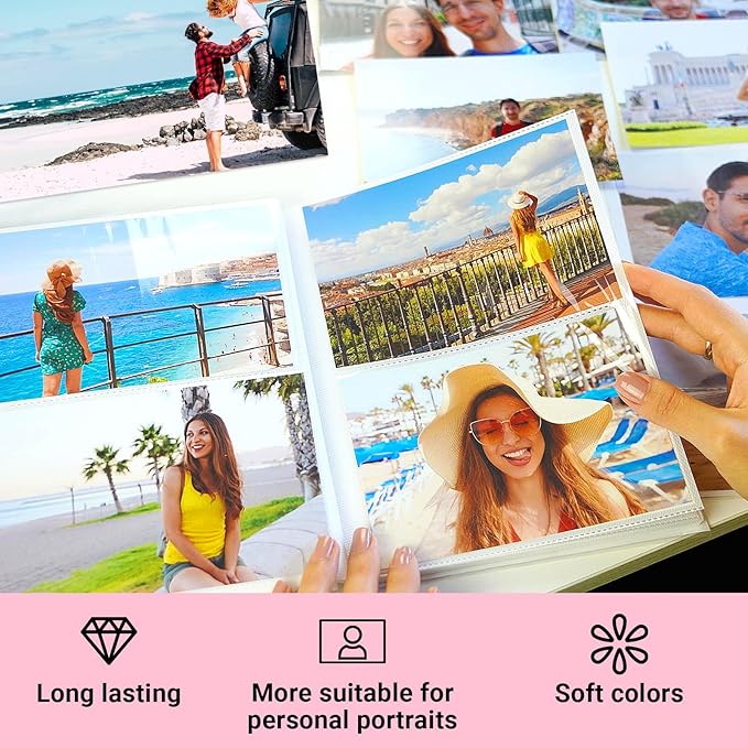 TECKWRAP Matte Photo Paper 8.5" x 11" - 69lb Photo Paper for Inkjet Printer Paper, Ideal for Portrait Photography, 20 Sheets, Smudge-Proof