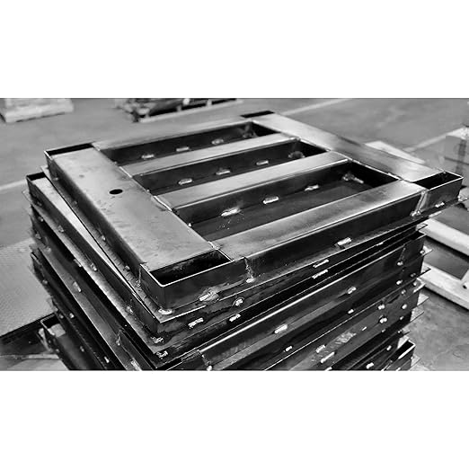 Liberty LS-800-4X5 NTEP Certified (Legal for Trade) Industrial Floor Scale | 48" x 60" | Capacity of 20,000 lbs x 5 lb + Black