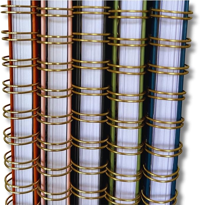 | Meeting Notebook for Work | 8.25" x 11.75" | Project Planner | Simple Design | Multiple Layouts | Office and Business Planner (Evergreen, Meeting Planner - Landscape)