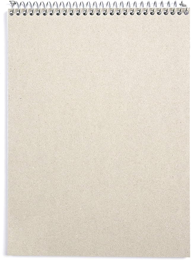 Mintra Office TOP BOUND Durable Spiral Notebooks (Blue, College Ruled 3pk)