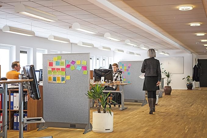 GOF Office Partition Single Panel (30"w x 60"h) 2.5ft x 5ft