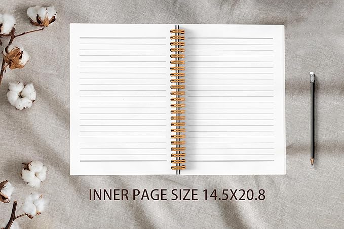 VNWEK Bible Scripture 1 Peter 4:8 Above All Love Each Other Deeply Greenery Spiral Notebook Journal 5.5 x 8.3 inches,Christian Lined Hardcover Spiral Notebook,Christian Gifts for Women Men Faith Teens